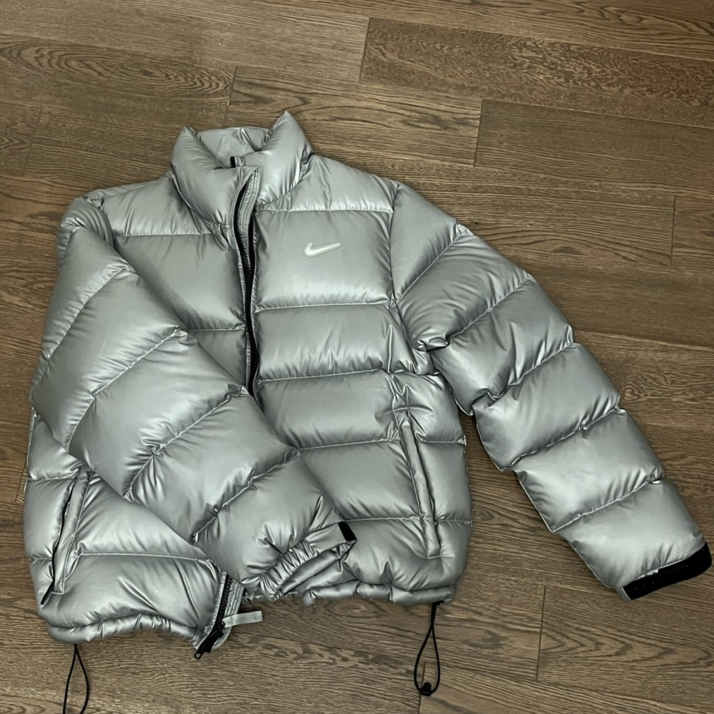 Nike NOCTA mica green/silver Sunset Puffer Jacket